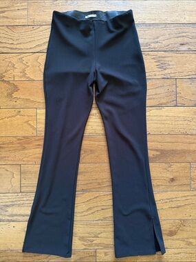Zara Ribbed Flare Pull-On Pants